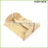 Bamboo Wood Napkin Holder/Napkin Dispenser Homex-BSCI thumbnail-1