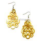 Water Buffalo Earrings, Elagant Design, Natural Material From Vietnam thumbnail-5