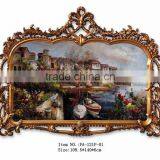 FA-121G-01 Decorative Ornate Hand-made Frame Oil Painting thumbnail-4