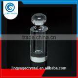 Jingyage Clear Round Design Crystal Oil Bottle Perfume Bottle Crystal for Lady Use thumbnail-1