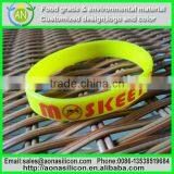 Silicone Anti Mosquito Bracelet With Mosquito Logo Printed thumbnail-4