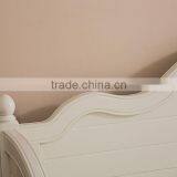 Antique French Style Princess Snow White Pure White Solid Carving Daybed With Two Big Drawers BF11-02274b thumbnail-5