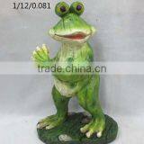 2016 Resin Frog Figurines for Garden Decoration thumbnail-2