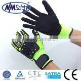 NMSAFETY 13 Knit HPPE Liner Anti-impact Cut Resistant Mechanical Tactical Gloves thumbnail-1