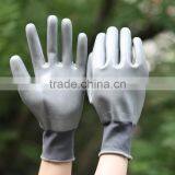 NMSAFETY EN388 13 Gauge Grey Polyester/nylon Liner Full Coated Nitrile Gloves /abrasion Resistant Gloves thumbnail-1