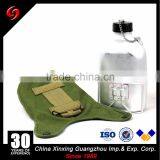 Portable 1L Military Army Aluminum Water Bottle Canteen With Storage Bag and Aluminum Mess Tin thumbnail-5