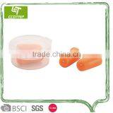 Factory Price Good Quality Orange Soft Foam Soundproof Earplugs thumbnail-1