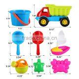 Mini Cheap Hot Wholesale Plastic Pool Toy Set&sand Toy Truck for Children thumbnail-4