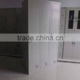 Changing Room Powder Coated Steel Locker Metal Three-Door Steel Locker thumbnail-2