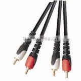 2RCA Plug to 2RCA Plug Video Interconnect Cable VK2-0039