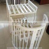 Multi-purposes Secure Healthy Wooden Multi-purposes Baby Crib Baby Bed Baby Room Furniture thumbnail-1