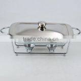 1.5L Hotel Buffet Chafing Dish Food Warmer With Glass Dish thumbnail-3