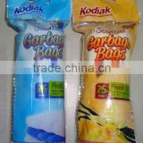 Disposable colored garbage plastic bags trash bags