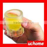 UCHOME Silicone Ice Cube 4 Cup Glass Shape Maker Freeze Mould Drink Party Ice Tray thumbnail-2