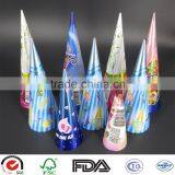 Aluminium Foil Standard Mini Generci Ice Cream Cone Sleeves thumbnail-5