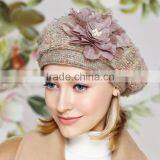 Custom Design High Quality Knitting Ivy Cap Fashion Ladies Ivy Cap With Your Own Logo thumbnail-1