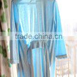 100% Bamboo Fiber Women's Bathrobe, Terry Cloth Bathrobe,nightwear Gown thumbnail-2