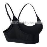 Custom Made Laidies High Quality Spandex & Polyester Blank Sports BRA thumbnail-2