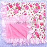 Wholesale Baby Blanket Cotton, Ruffle Knit Cotton Baby Blankets thumbnail-3