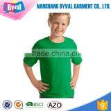 Soft and Breathable Custom 100 Combed Organic Blank Plain Kids T-shirt thumbnail-3