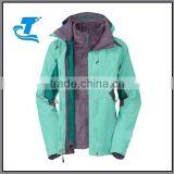 Women 3 in 1 Jacket Waterproof Windproof Hoodie Jacket