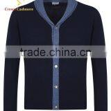 Manufacture Men Woolen Cardigan Sweater Design 2017 thumbnail-2