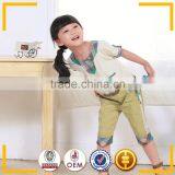 White Fashion Summer Girls Plain no Brand T-shirt Children Summer Clothes thumbnail-1