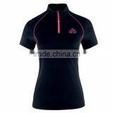 2017 Summer High Quality Women Stand Collar T-shirt thumbnail-4