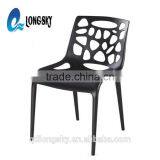LS-4020A Hot Sale Modern Designer Outdoor Stackable pp Plastic Dining Chair Price thumbnail-3
