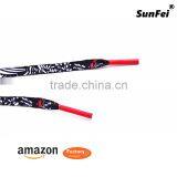 2017 Hot Printing Splash Shoelaces for Jogging Running Yeezy Sneakers Lo-Top Shoes Boost - All Size thumbnail-5