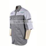 Dry Fit Short Sleeves Mechanic Work Shirts for Men thumbnail-2