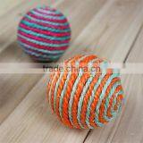 Dog Cat Toys Natural Sisal Toy Balls thumbnail-1