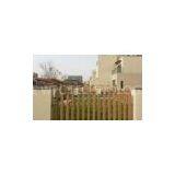Sandalwood WPC Outdoor Fence and Plastic Wood Wall Grid for Countyard