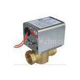 24V 110V 220V FCU Motorized Fan Coil Valve With Synchromoter Drive