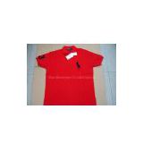 Low price Men's Polo Shirt, Ralph Lauren Big Pony, #3, Red, Short Sleeve, Size M