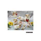 Sheep with Real Fur for Valentine