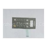 LED Embedded Black Membrane Touch Switch For Electric Weighing