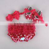 Adorable Baby Diaper, Cotton Baby Bloomers Sets, Wholesale Baby Ruffle Bloomers