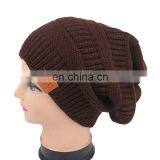 Knit Label CC Beanie Thick Slouchy Long Knit Beanie thumbnail-3