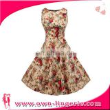 Sexy Lady Vintage Dress Retro Swing Rockabilly Pinup Party floral Dress