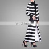 2016 Spring New Women Wind Coat Fashion Stitching Striped Euramerican Ladies Coat Wholesale Apparel thumbnail-5