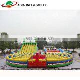 Commercial Octopus Inflatable Water Park Slide Outdoor Inflatable Pool Slide Giant Floating Wate Slide