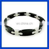 2014 Latest Men's And Women Black Tungsten Bracelet TPSB154 From China Best Factory thumbnail-1