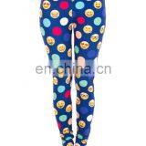 Emoji Colors Dots Stretch Ladies Sport Print Skinny Sexy Pants Running Fashion Printed 3d Workout Muscle Sale Leggings for Woman thumbnail-5