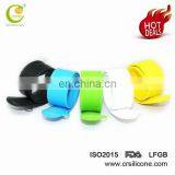 Anniversary Unisex Promotional Gift Silicone Bracelet Usb Silicone Wristband Slap Band Usb Flash Drive