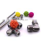 Quick Coupler 3/8'' Male to Female Thread Elbow Right Angle Fittings Stainless Steel 304 L Type Hydraulic Pipe Fittings thumbnail-1