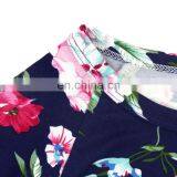 Infant&Toddler Brushed Silkmilk Flower Printing Baby Navy Sleep Gown Clothes Wholesale Baby Girls Sleeping Bags. thumbnail-4