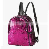 2020 Shiny Leather Sweat Girl daily bag Children backpack With Sequin