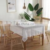 Classic White Wedding Lace Tablecloth Lace Tablecloth thumbnail-3
