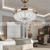 European-style Living Room Fan Lights Restaurant Fashion Crystal LED Ceiling Light thumbnail-3
